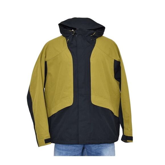 Duluth Trading Co Men's Size 3 Windbreaker Jacket Brown Polyester Cheetah Zip - Picture 1 of 9